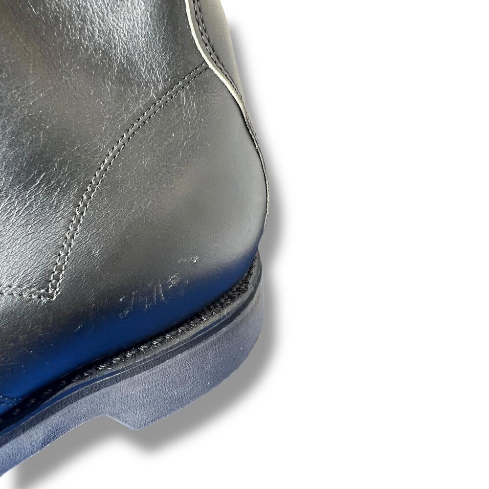 Vintage USPS Work America Postman Boots Men’s Size 11 Black Leather Made in USA - Picture 3 of 12